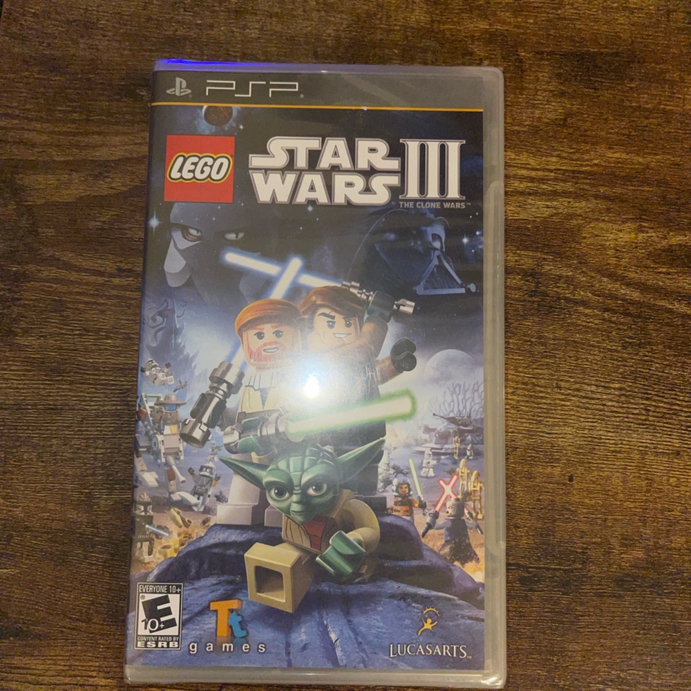 PSP Lego StarWars 3 SEALED